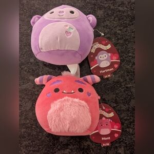 New Hartman And Mont Squishmallows